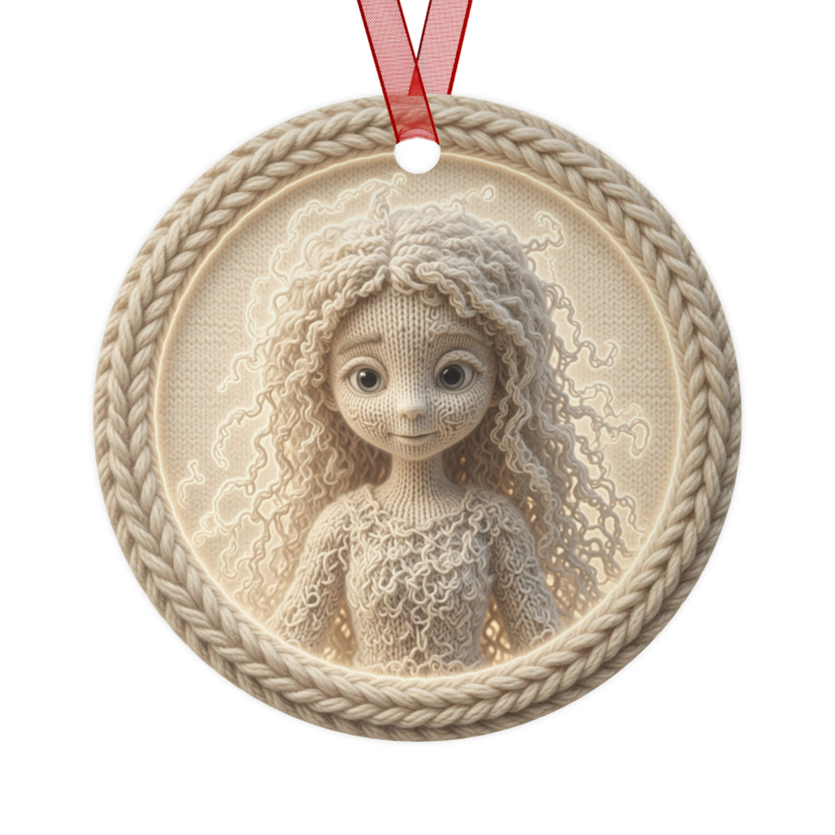 Knitted Emblem Ornament No. 05