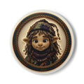 Knitted Emblem Coaster No. 09