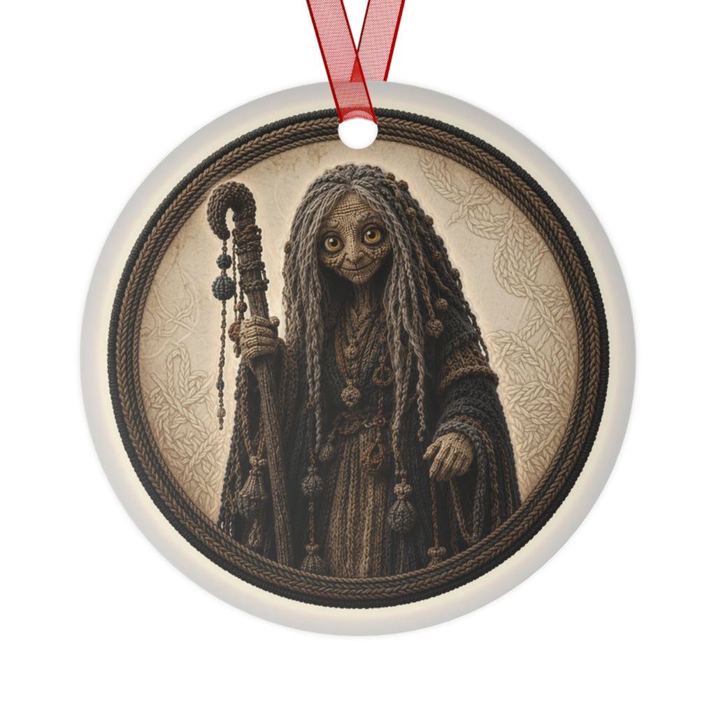 Knitted Emblem Ornament No. 08