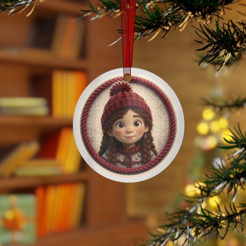 Knitted Emblem Ornament No. 03
