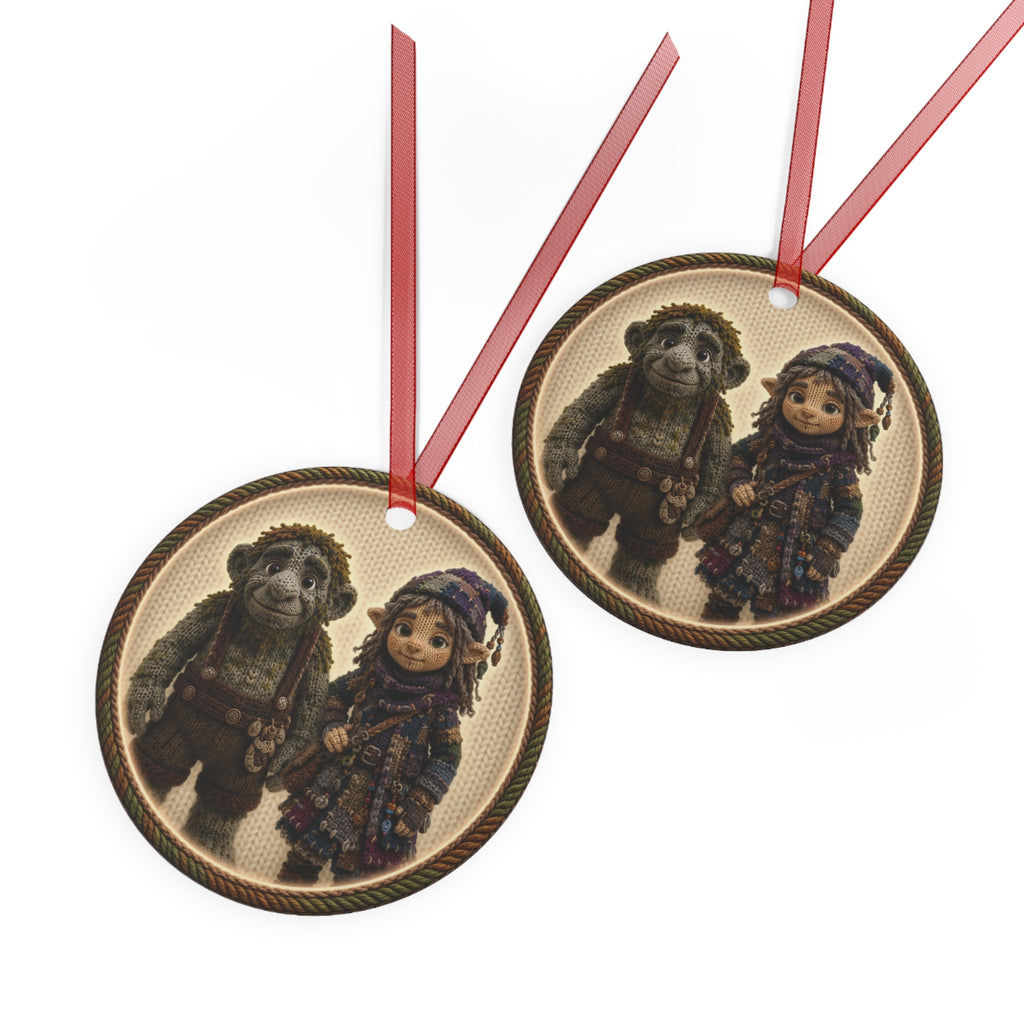 Knitted Emblem Ornament No. 12