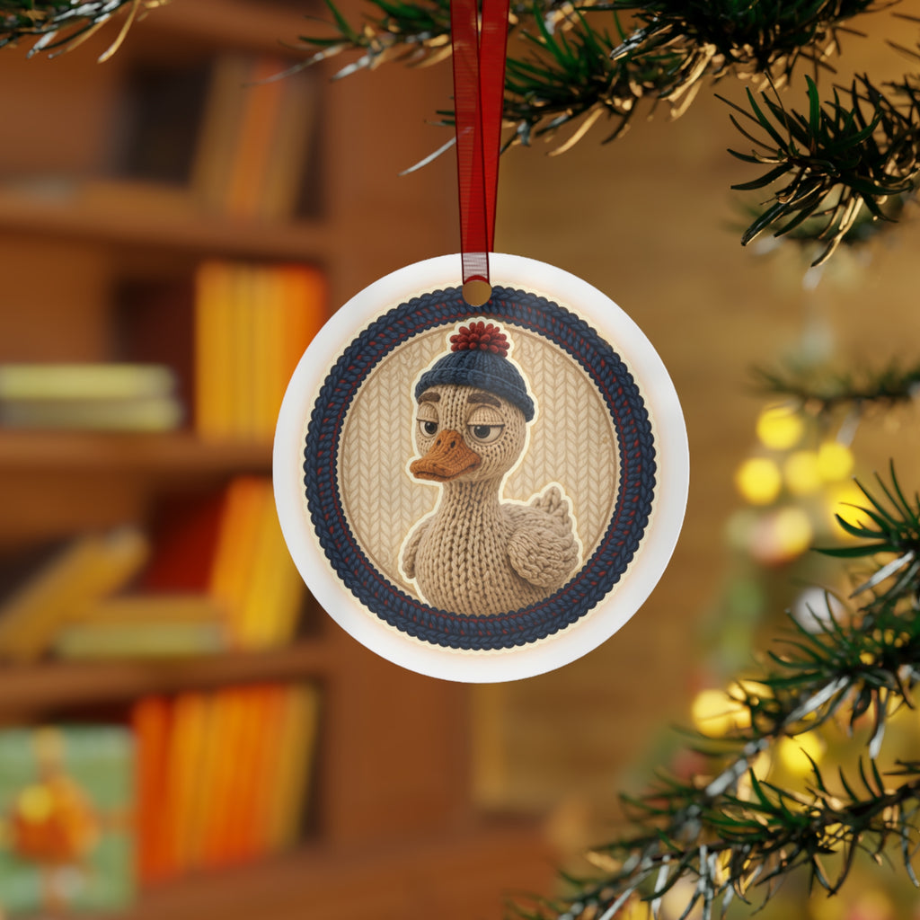 Knitted Emblem Ornament No. 06
