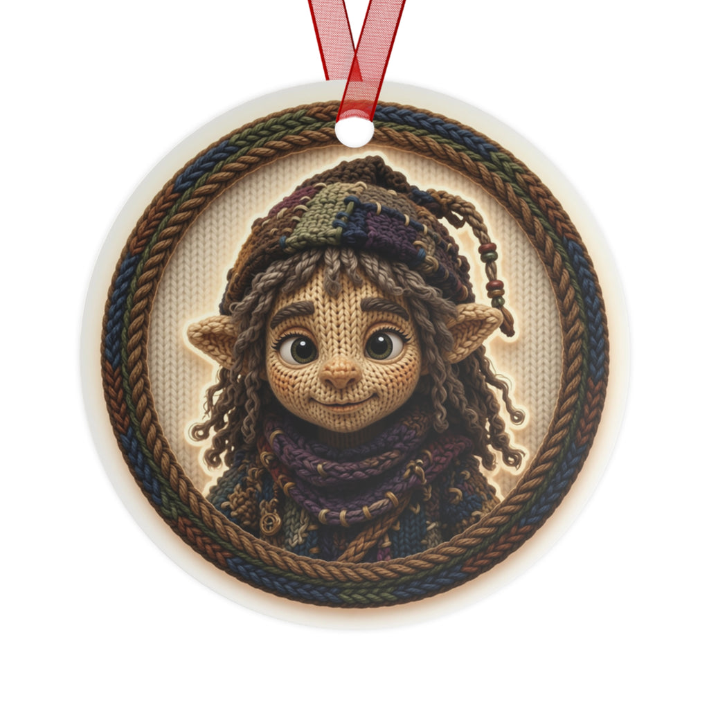 Knitted Emblem Ornament No. 09