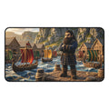 Knitted World Scene Desk Mat No. 005