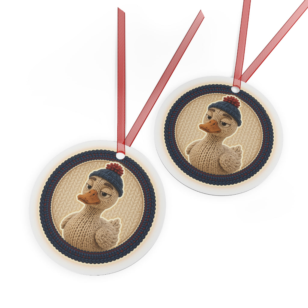 Knitted Emblem Ornament No. 06