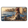 Knitted World Scene Desk Mat No. 013
