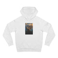 The Island of Nornavefur fantasy cityscape graphic hoodie, Arctic Story House – view 1