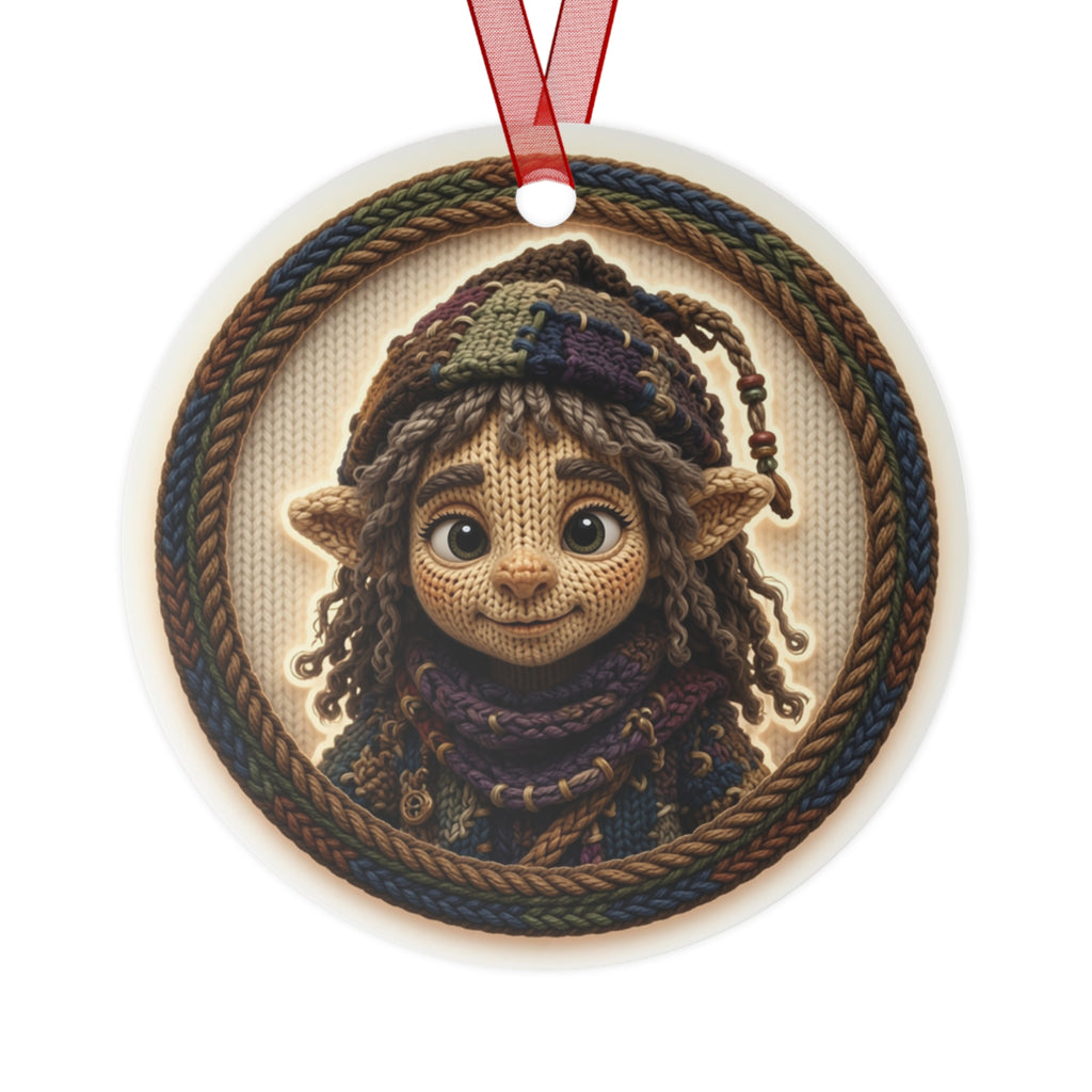 Knitted Emblem Ornament No. 09
