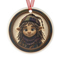 Knitted Emblem Ornament No. 09