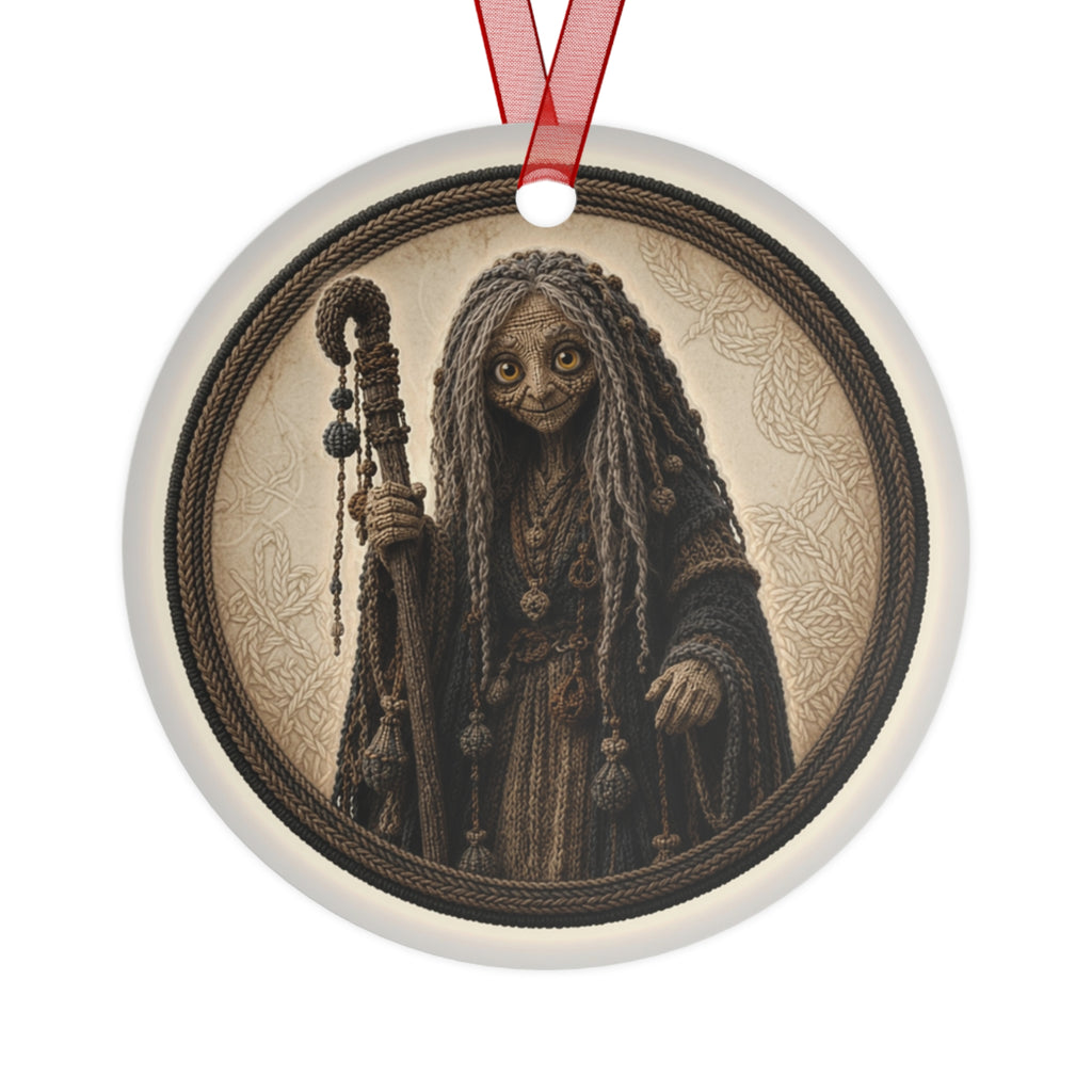 Knitted Emblem Ornament No. 08