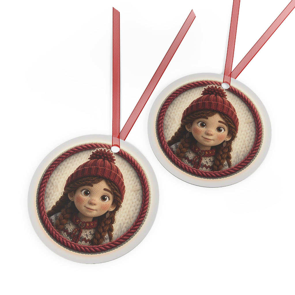 Knitted Emblem Ornament No. 03