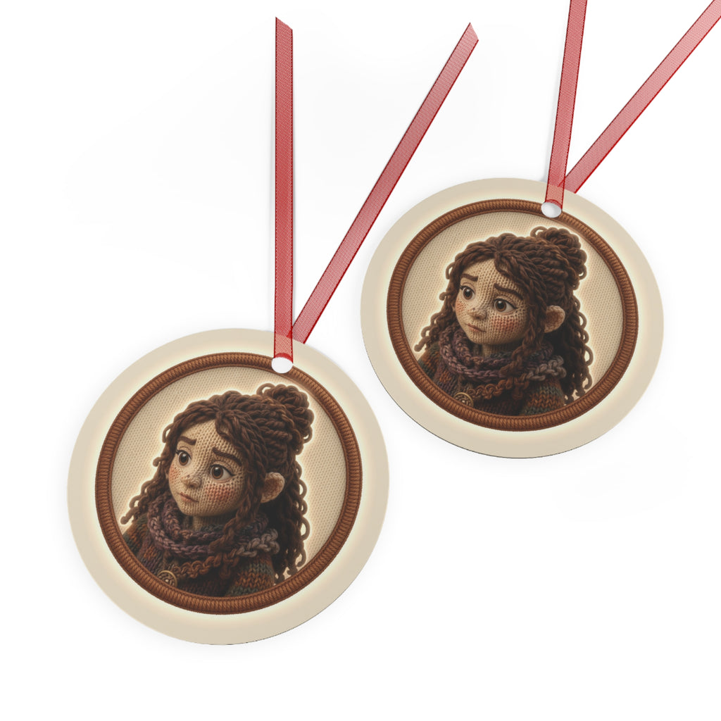 Knitted Emblem Ornament No. 02