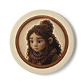 Knitted Emblem Coaster No. 02