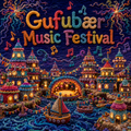 Gufubær Music Festival — Album 1 (English) cover art